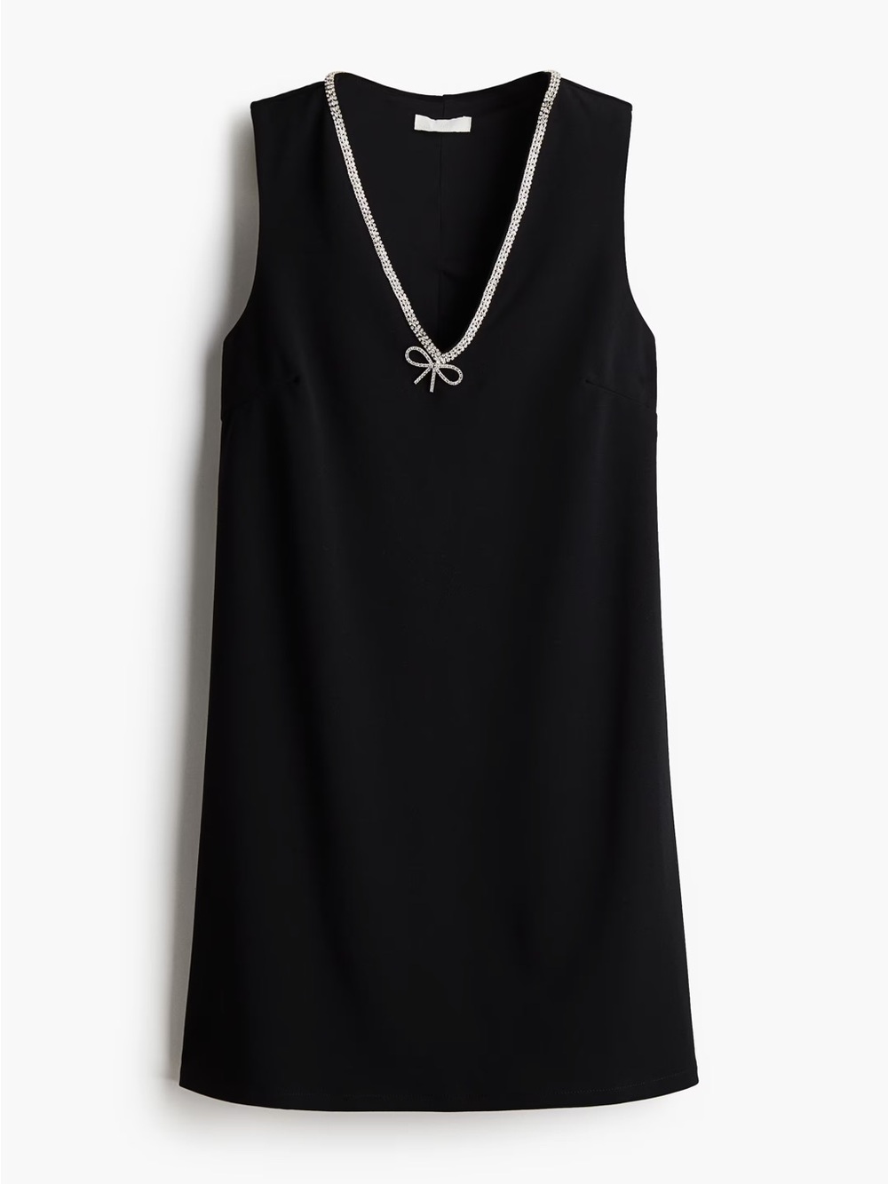 H&M RHINESTONE-DECORATED DRESS In Size S NWT 1261269001